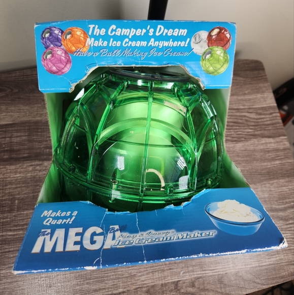Mega Ball Kitchen Ice Cream Maker The Mega Ball Play Freeze Its A
